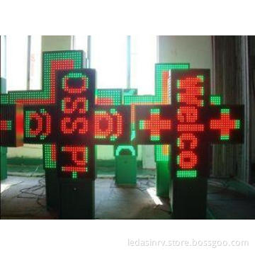 50-60Hz P25 outdoor dual color pharmacy led signs with CE&R